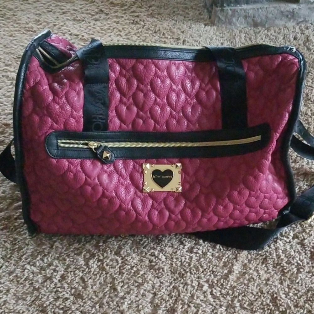 Betsey Johnson weekend bag